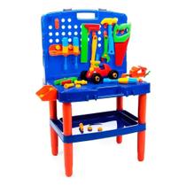 Bancada Maleta De Ferramentas Brinquedo Infantil Didático Bancada Maleta De Ferramentas Brinquedo Infantil Didático