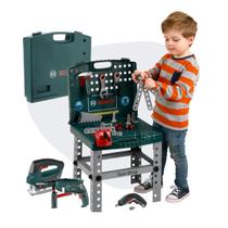 Bancada Maleta Infantil Bosch Ferramentas Brinquedo Educativo