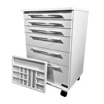 Bancada - Mesa Auxiliar Para Clínica De Estética Com Bandeja Bancada - Mesa Auxiliar Para Clínica De Estética Com Bandeja