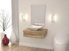 Bancada Metrópole 600w 60cm C/cuba L38