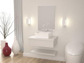 Bancada Metrópole 605w C/cuba Q32 C/prateleira