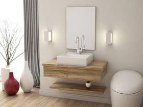 Bancada Metrópole 805w C/cuba Q39 C/prateleira