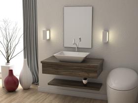 Bancada Metrópole 805w C/cuba RT45 C/prateleira