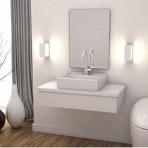 Bancada para Banheiro 80cm com Cuba Q39 800w Metrópole Bancada para Banheiro 80cm com Cuba Q39 800w Metrópole