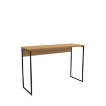 Bancada para Cozinha Alta Kappesberg Crome Industrial 136cm Freijó/Preto Fosco