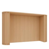 Bancada para Cozinha com Tampo Ilha 100% MDF 164 cm Lótus Carvalho