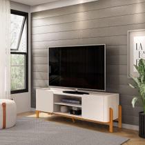 Bancada Para Tv Até 65 Polegadas 2 Portas Cher Off White Cedro- Mabe Magazine Bancada Para Tv Até 65 Polegadas 2 Portas Cher Off White Cedro- Mabe Magazine