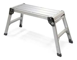 Bancada Plataforma De Alumínio Dobrável Multiuso Suporta Até 150 Kg