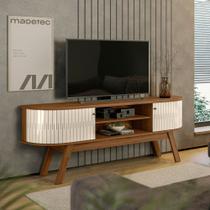 Bancada Rack Espanha Decorativa p/ TV até 75 polegadas - Eleve o Estilo da Sua sala com Sofisticação Pratikza