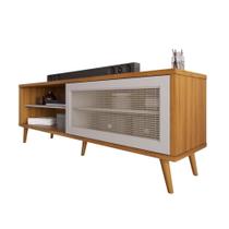 Bancada Retrô NT 1175 - TV até 60 1 Porta Deslizante 2 Prateleiras MDF - Notável