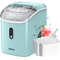 Bancada Silonn Nugget Ice Maker com verde autolimpante Bancada Silonn Nugget Ice Maker com verde autolimpante