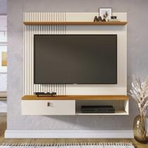 Bancada Suspensa Blitz MDP Pintura UV 1 Porta Basculante até 55 Cinamomo/OffWhite G97 - Gran Belo