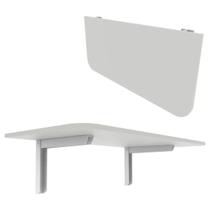 Bancada Suspensa Dobrável 50x40cm Branca