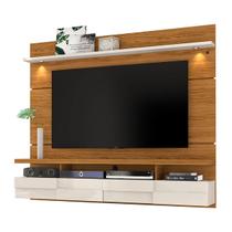 Bancada Suspensa Lana 1.8 TVs até 60” 276130 Naturale Off White Madetec