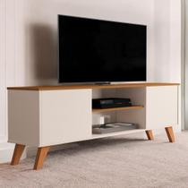 Bancada Tvs 60 Polegadas Portoferraio Off White Cedro Bancada Tvs 60 Polegadas Portoferraio Off White Cedro