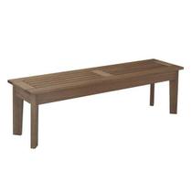 Banco 1,40m Ripado para Áreas Externas em Madeira Eucalipto Maior Durabilidade Castanho Banco 1,40m Ripado para Áreas Externas em Madeira Eucalipto Maior Durabilidade Castanho