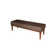 Banco 2 Lugares Grazi Marrom e Imbuia 100 cm