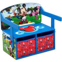 Banco Atividade Infantil Conversível Delta Children Disney Mickey Banco Atividade Infantil Conversível Delta Children Disney Mickey