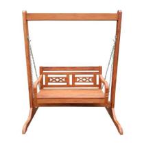 Banco Balanço Eros em Madeira de Demolição - Cód 2557