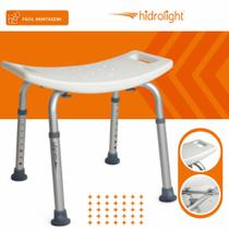 Banco Banqueta Banho Idoso Regulavel 130kg Sc200 Hidrolight
