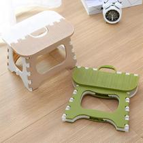 Banco Banqueta De Plástico Dobrável Banquinho Resistente Multiuso Portátil Retrátil Leve Pequeno