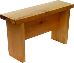 Banco Banquinho Acampamento ou Infantil Madeira Maciça 40x22x10 cm NeonX Pintado