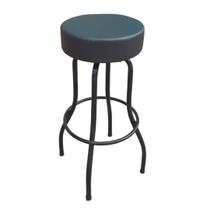 Banco Bar Banqueta Alta Aço Giratória Luxo Preto Assento D33 - Preto Banco Bar Banqueta Alta Aço Giratória Luxo Preto Assento D33 - Preto