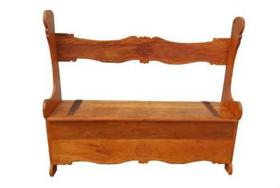 Banco Baú Rústico Martine em Madeira de Demolição - Cód 2093 Banco Baú Rústico Martine em Madeira de Demolição - Cód 2093