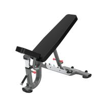 Banco Bi Inclinável Powerrun Pr014 300kg para Musculação Academia e Condomínio - Cinza/preto Banco Bi Inclinável Powerrun Pr014 300kg para Musculação Academia e Condomínio - Cinza/preto