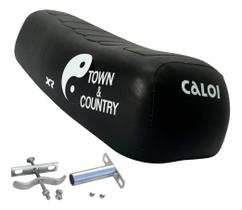 Banco Bikelete Mobilete Bicicleta Bike Xr Presilha + Canote Town Country 48 Cm 16 Cm Banco Bikelete Mobilete Bicicleta Bike Xr Presilha + Canote Town Country 48 Cm 16 Cm