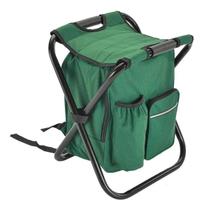 Banco Cadeira Mochila De Pesca Camping Dobrável Semi-térmica - IDEIA-PRO