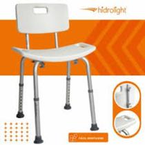 Banco Cadeira para banho com encosto - Hidrolight