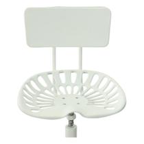 Banco com Assento de Trator Carolina Chair & Table Ajustável Branco