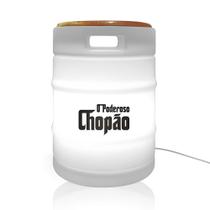 Banco com Luminária O Poderoso Chopão White Banco com Luminária O Poderoso Chopão White