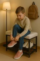 Banco com Sapateira Moderna Perfeito para Hall Closet e Organização de Calçados Banco com Sapateira Moderna Perfeito para Hall Closet e Organização de Calçados