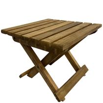 Banco Compacto de Madeira Dobrável Para Viagem - Ibira