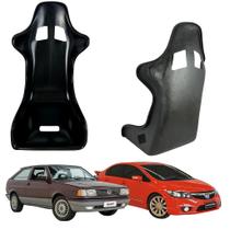 Banco Concha Preto De Fibra