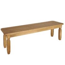 Banco corona rústico 1, 80 m ideal p/ area externa - madeira maciça - acabamento cera Banco corona rústico 1, 80 m ideal p/ area externa - madeira maciça - acabamento cera