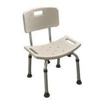 Banco De Banho Em Alumínio Regulável Com Encosto -FST5104 - Zimedical