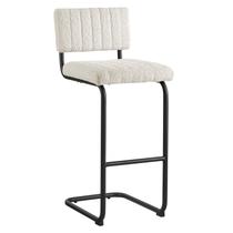 Banco de bar Modway EEI-6473-BLK-IVO Boucle, conjunto de tecidos 2