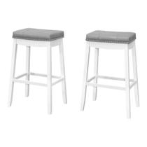 Banco de bar Monarch Specialties I 1262 Conjunto de 2 assentos de selim