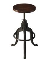Banco de bar Offex Transitional Round Revolving Early Style