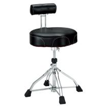 Banco De Bateria Tama 1st Chair Ergo-Rider Quartet Com Encosto HT741B Banco De Bateria Tama 1st Chair Ergo-Rider Quartet Com Encosto HT741B