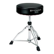Banco de Bateria Tama Round Rider Trio Assento Acolchoado Preto