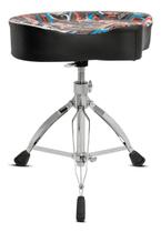 Banco de Bateria Voik B1400 Couro London Regulável 130kg