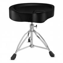 Banco de Bateria Voik B1400 Couro Preto Regulável 130kg