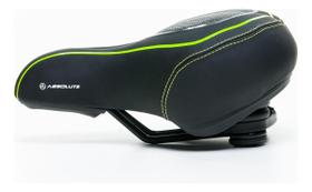 Banco De Bicicleta Absolute Gel Selim Mtb Largo 2 Molas Super Confortável Bike