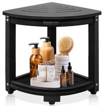 Banco de chuveiro de canto King Pavonini HDPS impermeável 180 kg