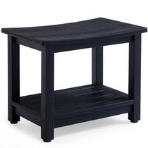 Banco de duche KaimuBench Heavy Duty HDPS impermeável preto