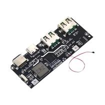 Banco De Energia Móvel Dual USB QC4.0 QC3.0 LED 5V 4.5A 22.5W Módulo De Carregamento Micro Tipo-C Banco De Energia Móvel Dual USB QC4.0 QC3.0 LED 5V 4.5A 22.5W Módulo De Carregamento Micro Tipo-C